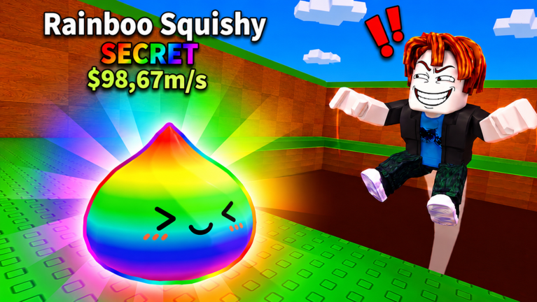 Rainbooo Squishy official Jump to Steal Squishy promotional image